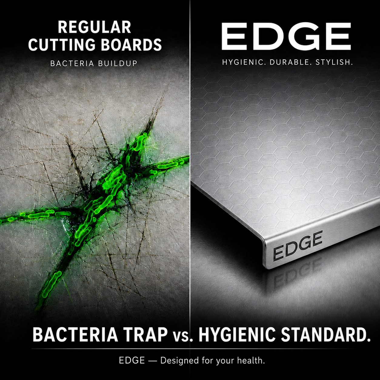 EDGE™ The Stainless Steel Workstation
